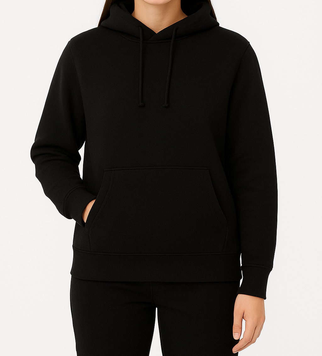 PULLOVER HOODIES - BLACK