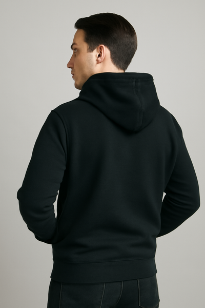PULLOVER HOODIE- BLACK