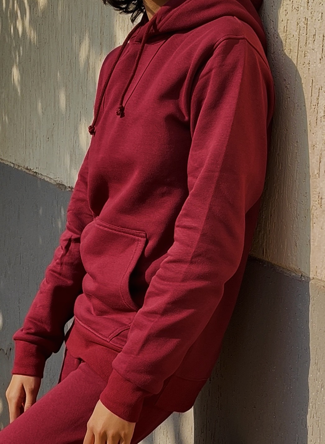 PULLOVER HOODIE - MAROON