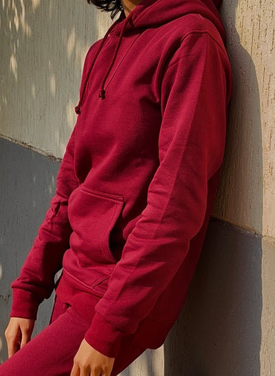 PULLOVER HOODIE - MAROON