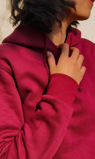 PULLOVER HOODIE - MAROON