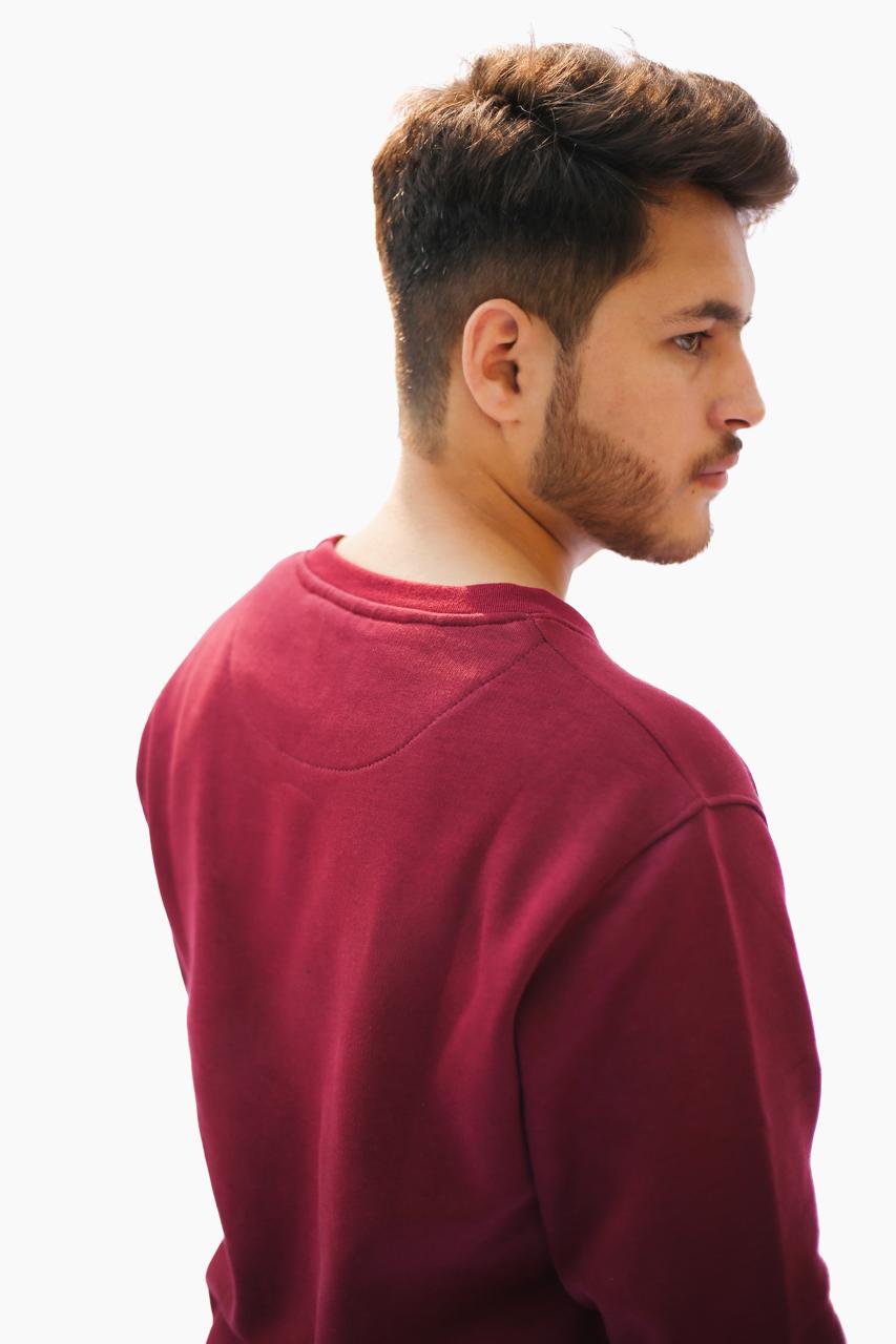 SWEATSHIRT- MAROON