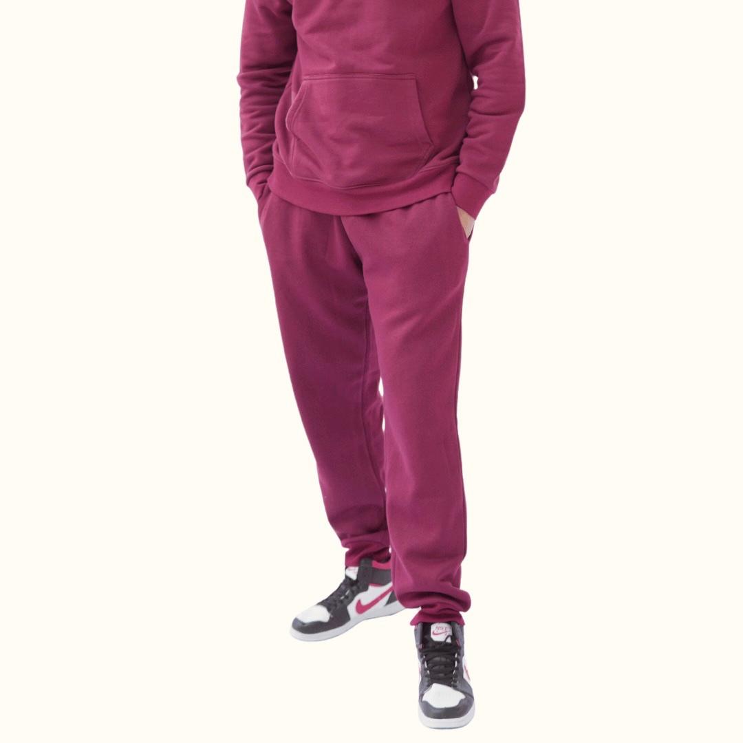 MAROON JOGGER PANTS